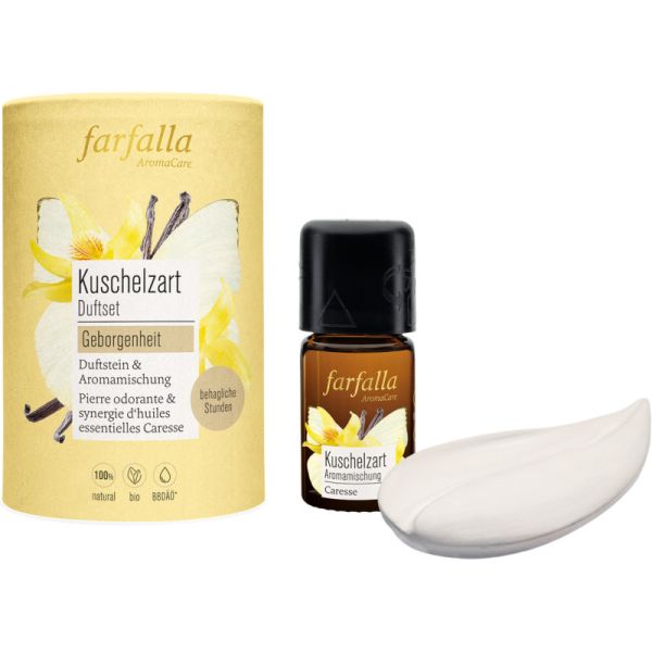 Geschenkset Kuschelzart Geborgenheit Vanille, 2 Produkte - Farfalla