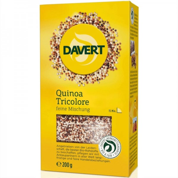Quinoa Tricolore Bio, 200g - Davert