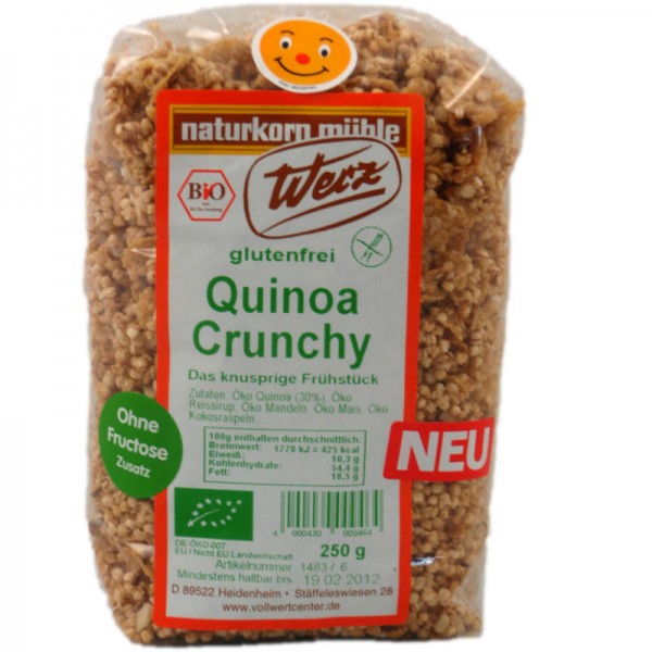 Quinoa Crunchy Bio, 250g - Werz