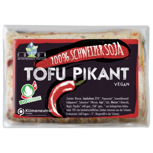 Tofu pikant Bio, 1 Stück ca. 250g - Futur Naturprodukte