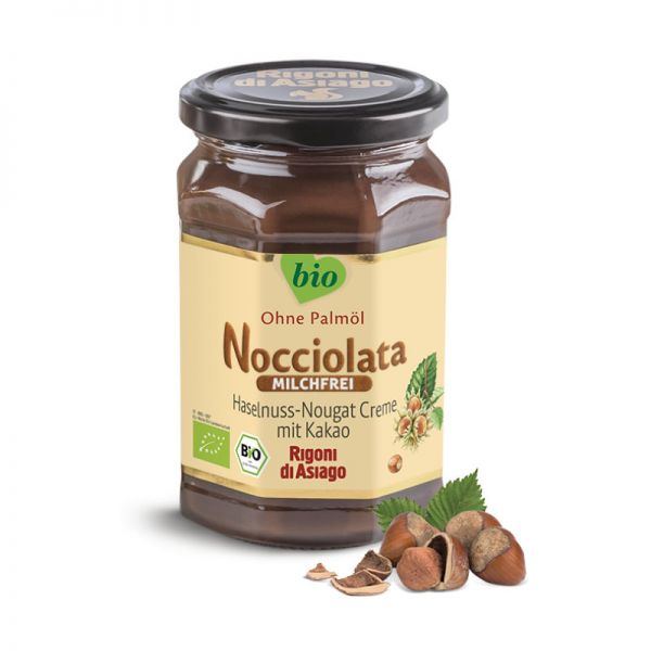 Nocciolata Haselnuss-Nougat Creme mit Kakao Bio, 270g - Rigoni di Asiago