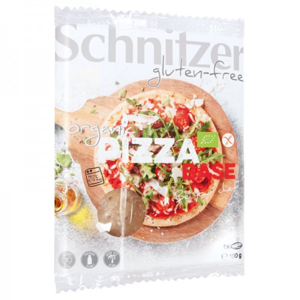 Pizza Base 1 Stück glutenfrei Bio, 100g - Schnitzer