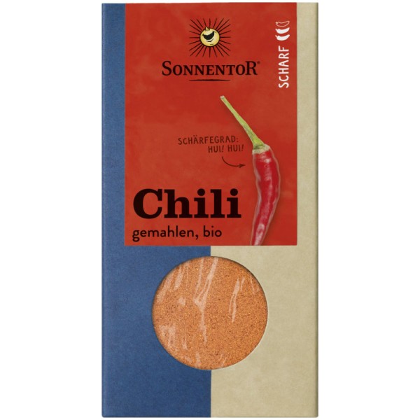 Chili gemahlen scharf Bio, 40g - Sonnentor
