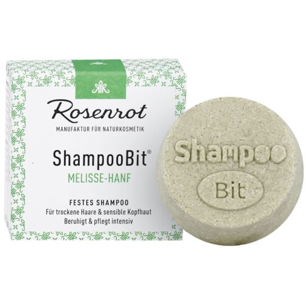 ShampooBit Melisse-Hanf, 60g - Rosenrot