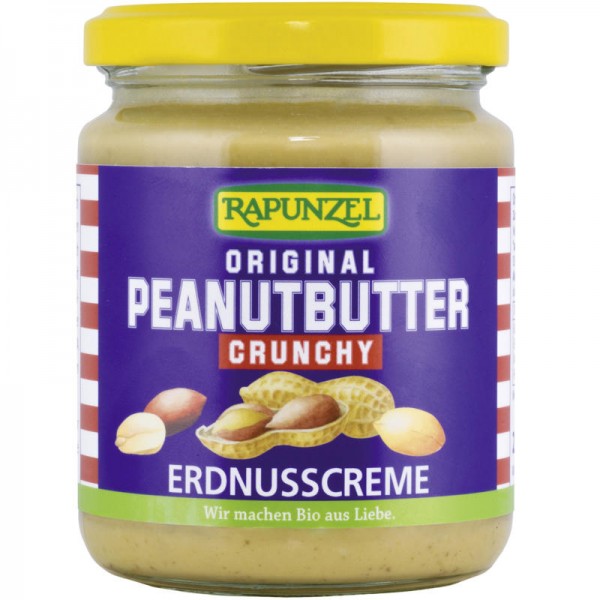 Original Peanutbutter Crunchy Bio, 250g - Rapunzel