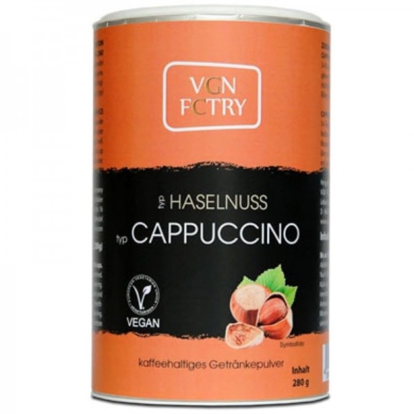 Instant Cappuccino Haselnuss, 280g - VGN FCTRY