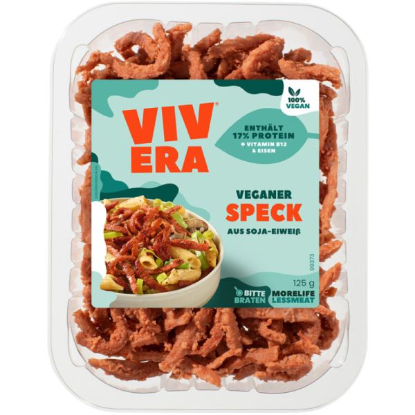 Vegane Alternative zu Speck, 125g - Vivera