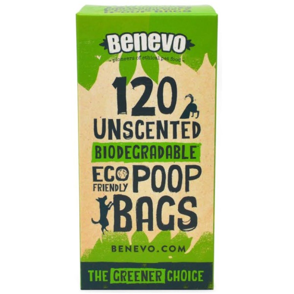 Unscented Biodegradable Poop Bags, 1 Stück - Benevo