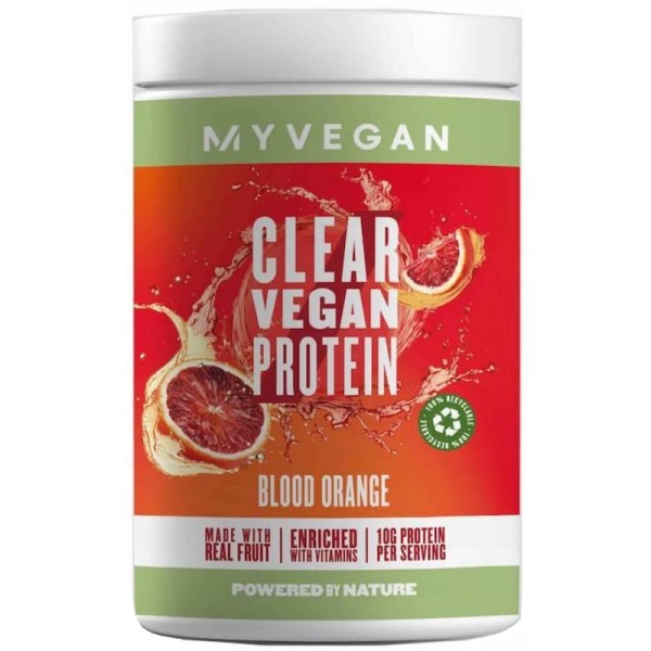 Clear Vegan Protein Blood Orange, 320g - Myprotein