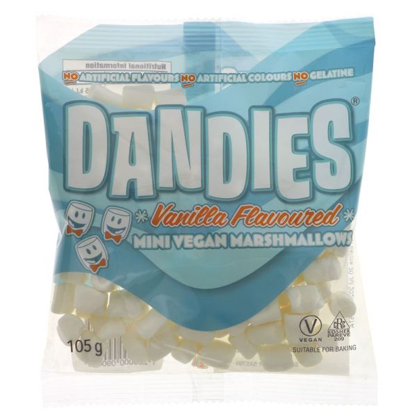Mini Marshmallows Vanilla, 105g - Dandies