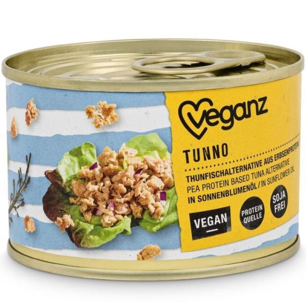 Tunno vegane Thunfischalternative aus Erbsenprotein, 140g - Veganz