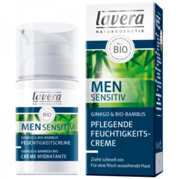 Pflegende Feuchtigkeitscreme Men sensitiv, 30ml - Lavera