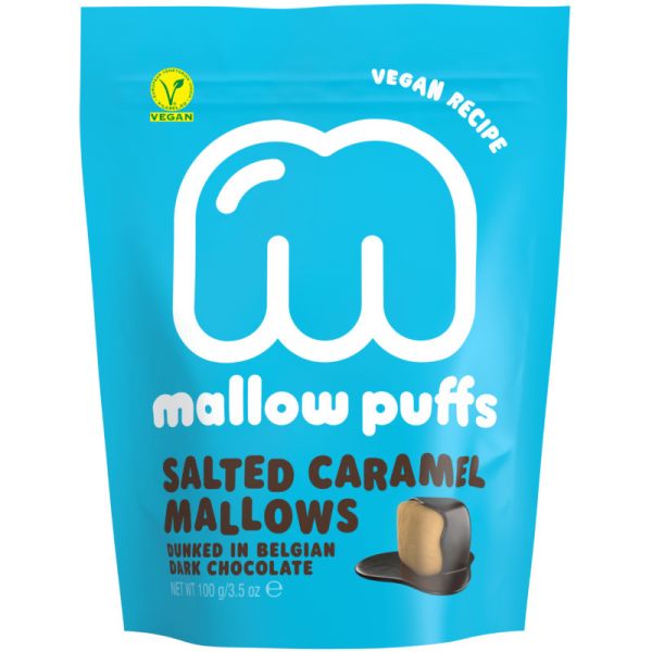 Salted Caramel Mallows, 100g - Mallow Puffs