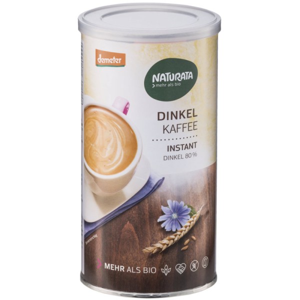 Dinkel Kaffee Instant Demeter, 75g - Naturata