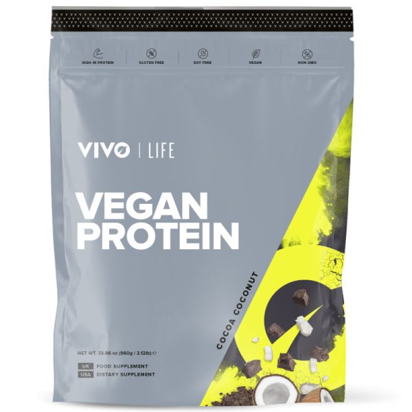 Vegan Protein Cocoa Coconut, 960g - VIVO