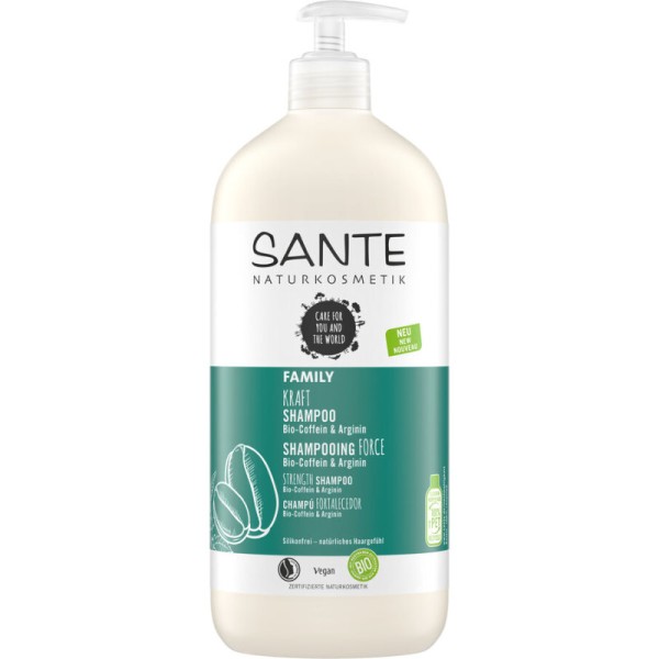 Family Kraft Shampoo Bio-Coffein & Arginin, 950ml - Sante