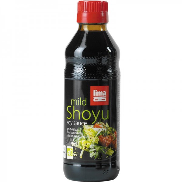 Shoyu mild soya sauce Bio, 250ml - Lima