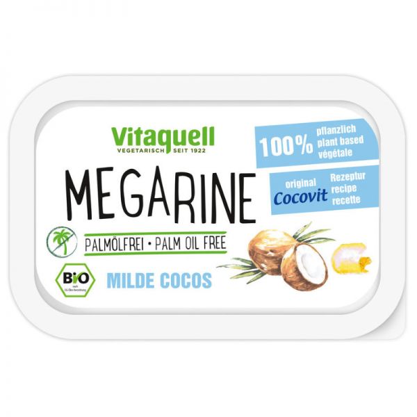 Megarine milde Cocos Bio, 250g - Vitaquell
