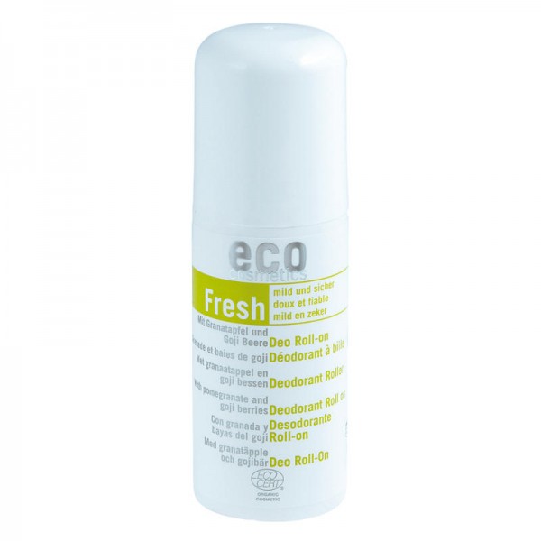 Deo Roll-on mild & sicher mit Granatapfel & Goji, 50ml - eco cosmetics