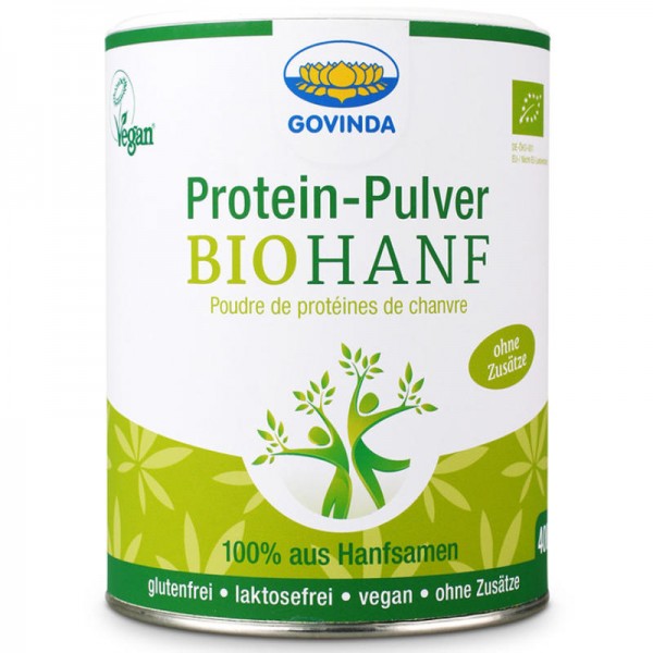 Hanf Protein-Pulver Bio, 400g - Govinda