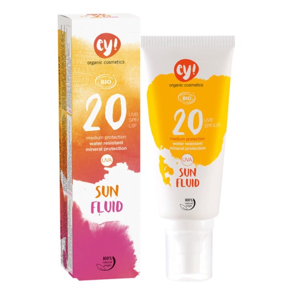 ECO YOUNG EY Sunfluid LSF20, 100ml - eco cosmetics