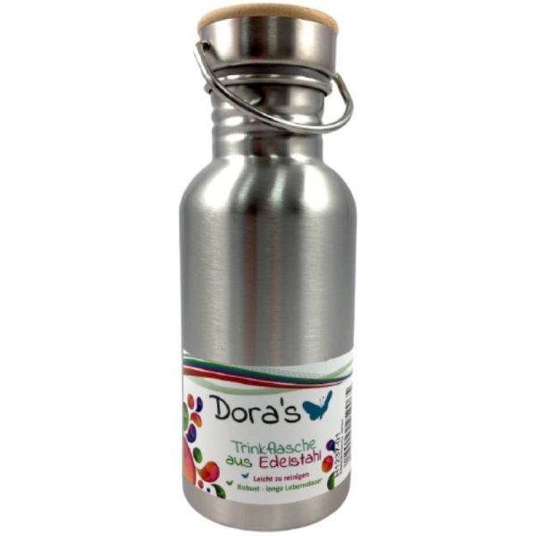 Trinkflasche aus Edelstahl, 0.5l - Dora's