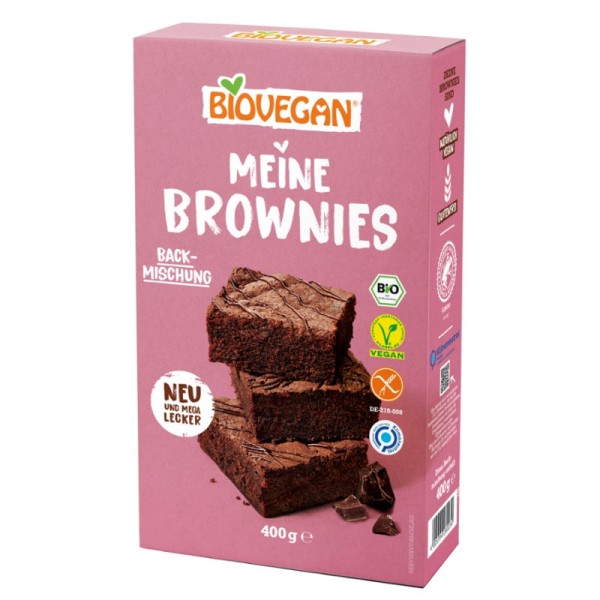 Meine Brownies Backmischung Bio, 400g - Biovegan