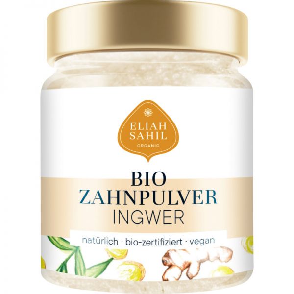 Bio Zahnpulver Ingwer, 45g - Eliah Sahil