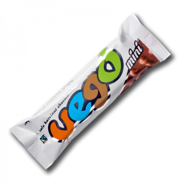 vego mini Whole Hazelnut Chocolate Bar Bio, 65g - vego Chocolate