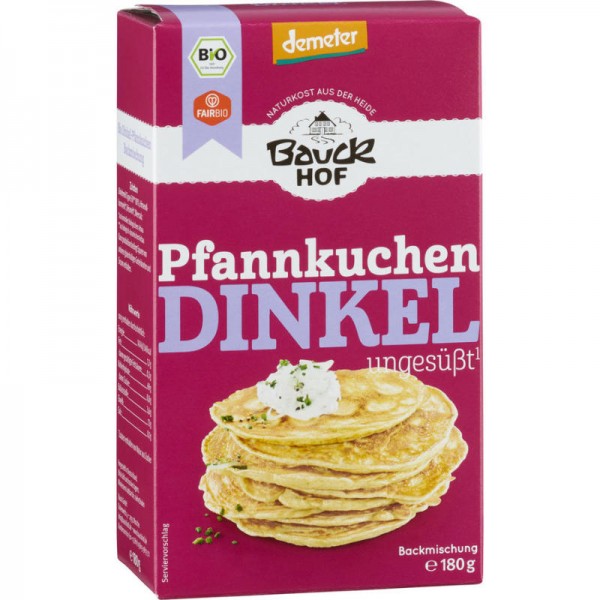 Pfannkuchen Dinkel ungesüsst Demeter, 180g - Bauckhof