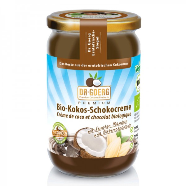 Kokos Schokocreme Bio, 200g - Dr. Goerg