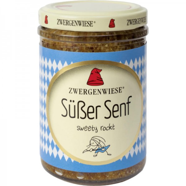Süsser Senf Bio, 160ml - Zwergenwiese