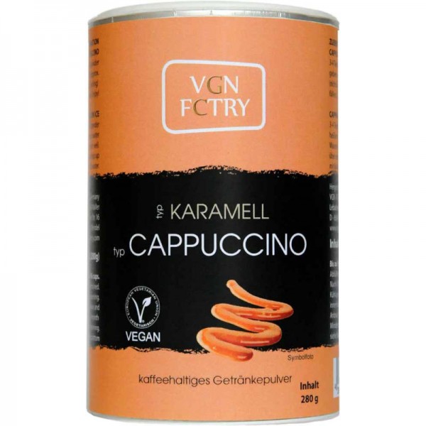 Instant Cappuccino Karamell, 280g - VGN FCTRY