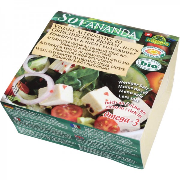 Griechische Vegane Käse-Alternative Nature Soyananda Bio, 200g - Soyana