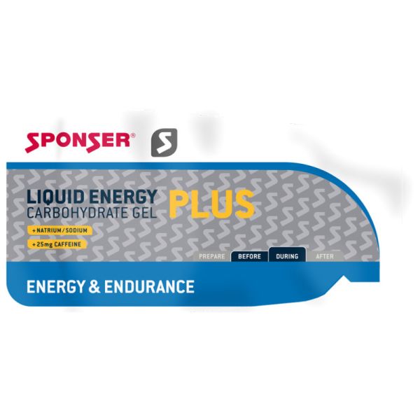 Liquid Energy Plus mit Koffein, 35g - Sponser