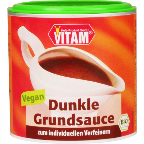 Dunkle Grundsauce Bio, 125g - Vitam