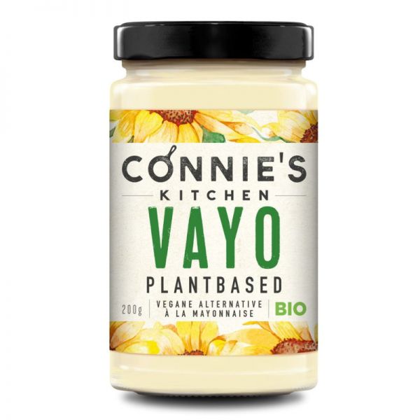 Vayo vegane Alternative à la Mayonnaise Bio, 200g - Connie's Kitchen