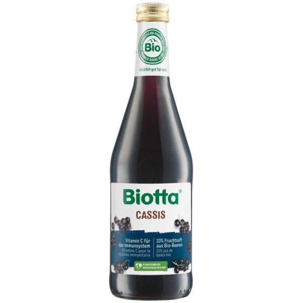 Cassis Bio, 500ml - Biotta