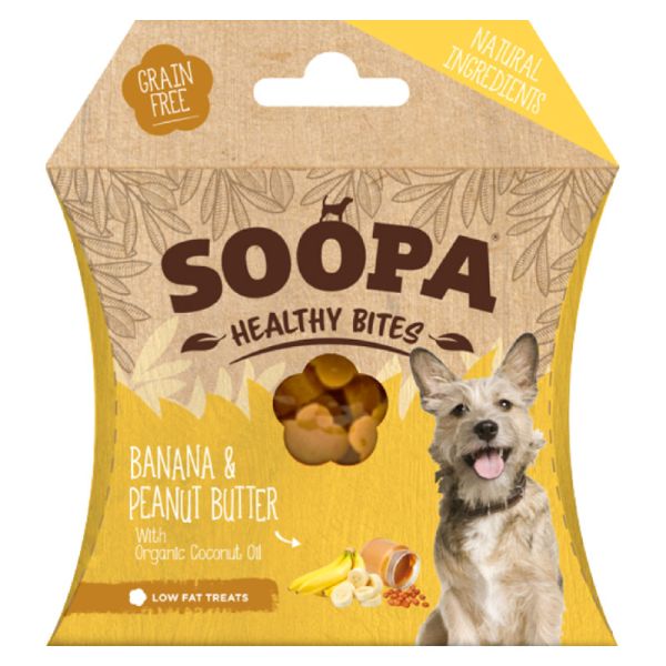 Healthy Bites Banana & Peanut Butter, 50g - Soopa