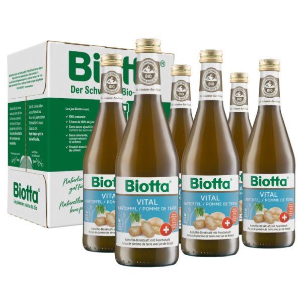 Vital Kartoffel Bio, 6x 500ml - Biotta