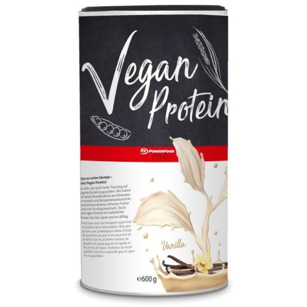 Vegan Protein Vanilla, 600g - PowerFood one
