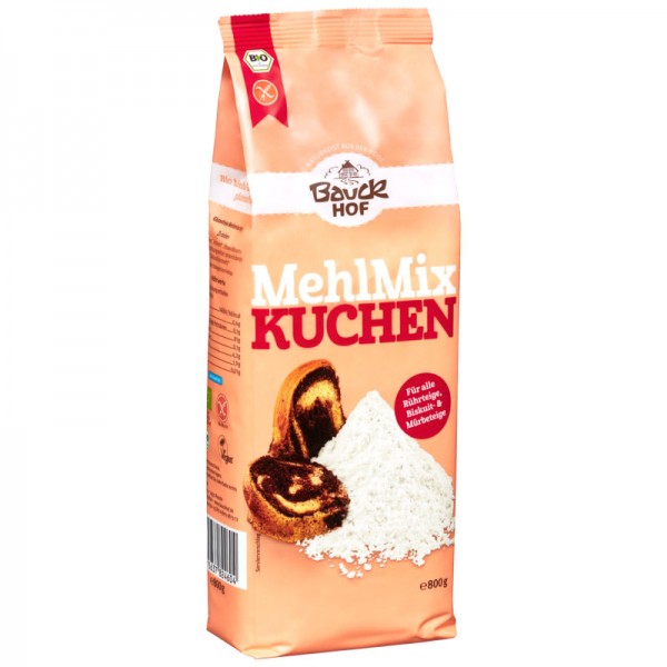 Mehl-Mix Kuchen glutenfrei Bio, 800g - Bauckhof