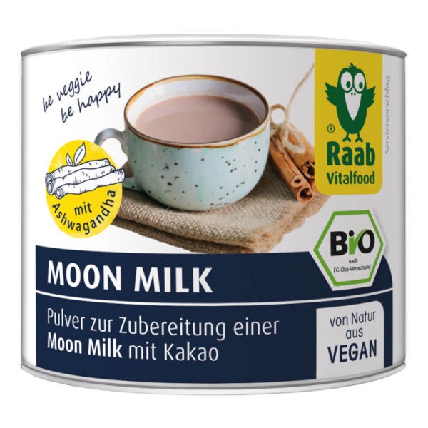 Moon Milk mit Ashwagandha Bio, 70g - Raab