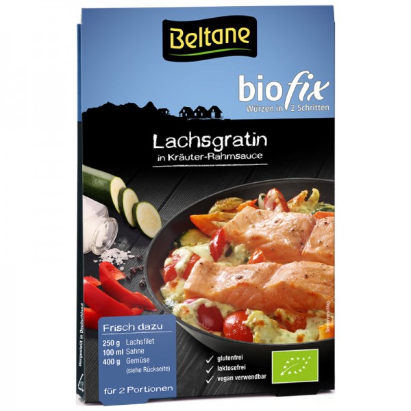 Lachsgratin Biofix Würzmischung Bio, 17.7g - Beltane