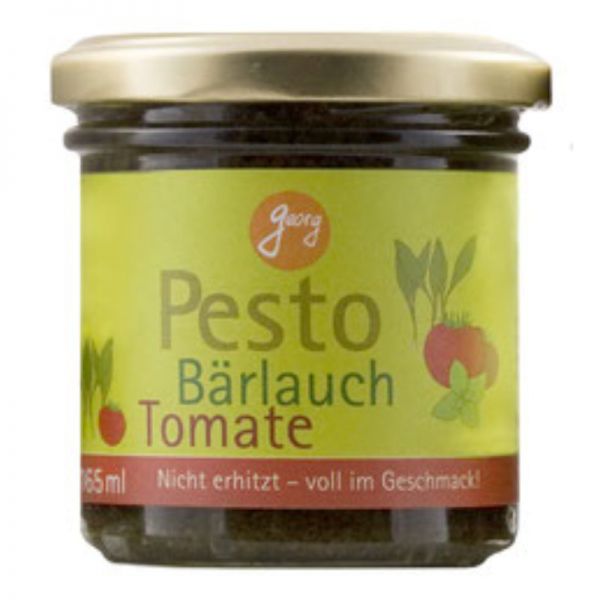 Pesto Bärlauch Tomate Bio, 165ml - Georg