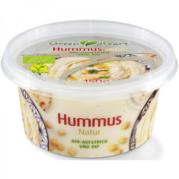 Hummus Natur Bio, 150g - Green Heart