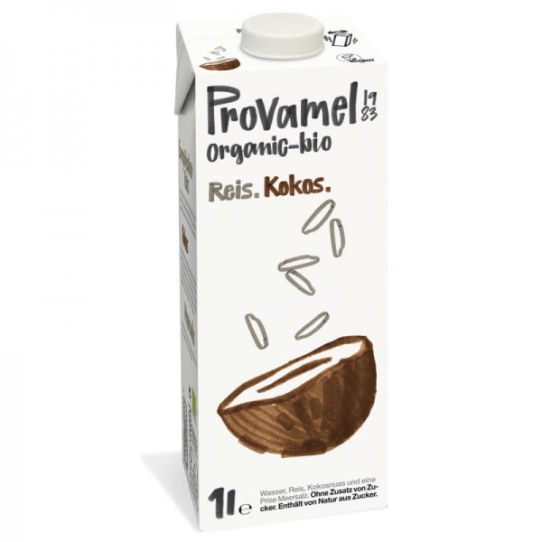 Reis-Kokos Drink ungesüsst Bio, 1L - Provamel