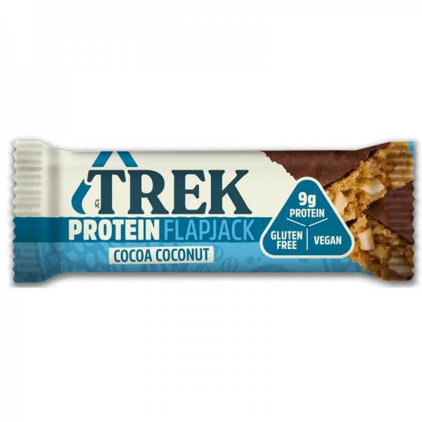 Cocoa Coconut Protein Flapjack, 50g - Trek