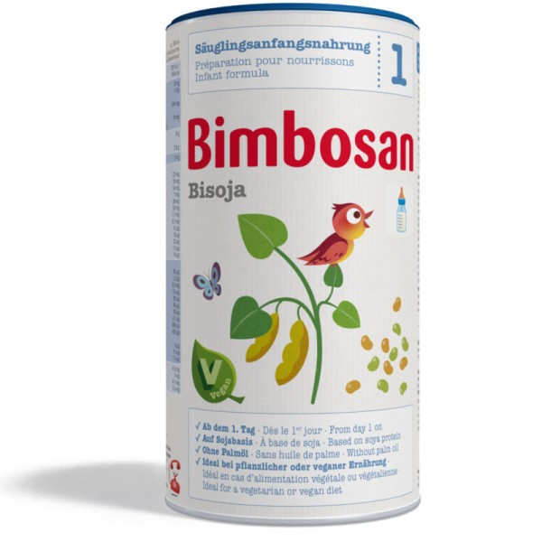 Bisoja ohne Palmöl Anfangsnahrung Dose, 400g - Bimbosan