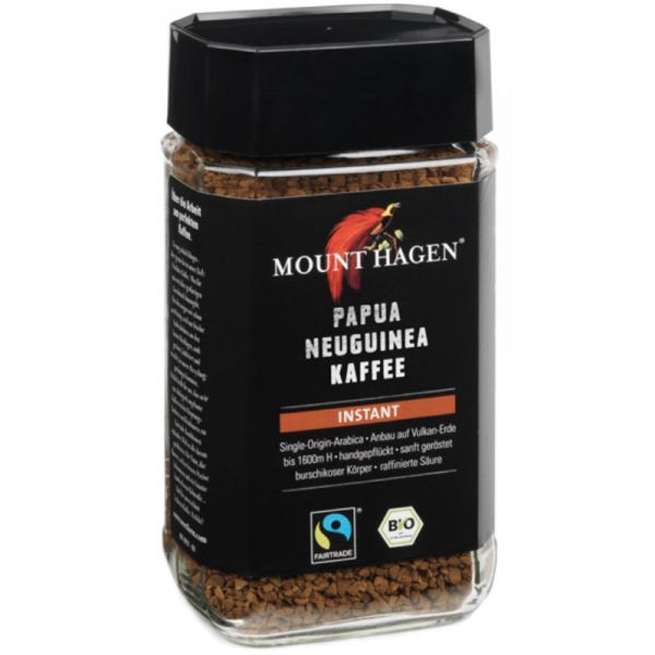 Papua Neuguinea Kaffee Instant Bio, 100g - Mount Hagen